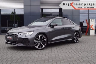 Audi A3 Limousine 1.5 TFSI S-line 150pk Facelift/Leer ruitmotief/ Panodak/Sonos/Head-up/LED