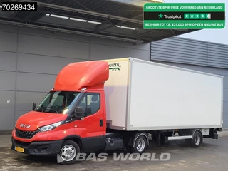 Iveco Daily BE Combinatie Automaat Euro6 Gesloten laadbak Laadklep BE COMBI Trekker Oplegger 30Cruise control