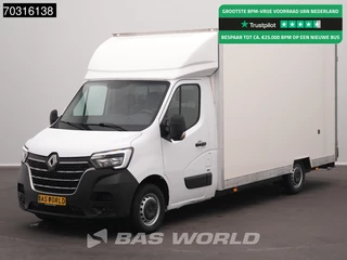 Renault Master 145PK Lowliner Bakwagen LED Navi Airco Cruise Camera Euro6 Meubelbak Koffer Verkoopwagen Pakketwagen Airco Cruise control