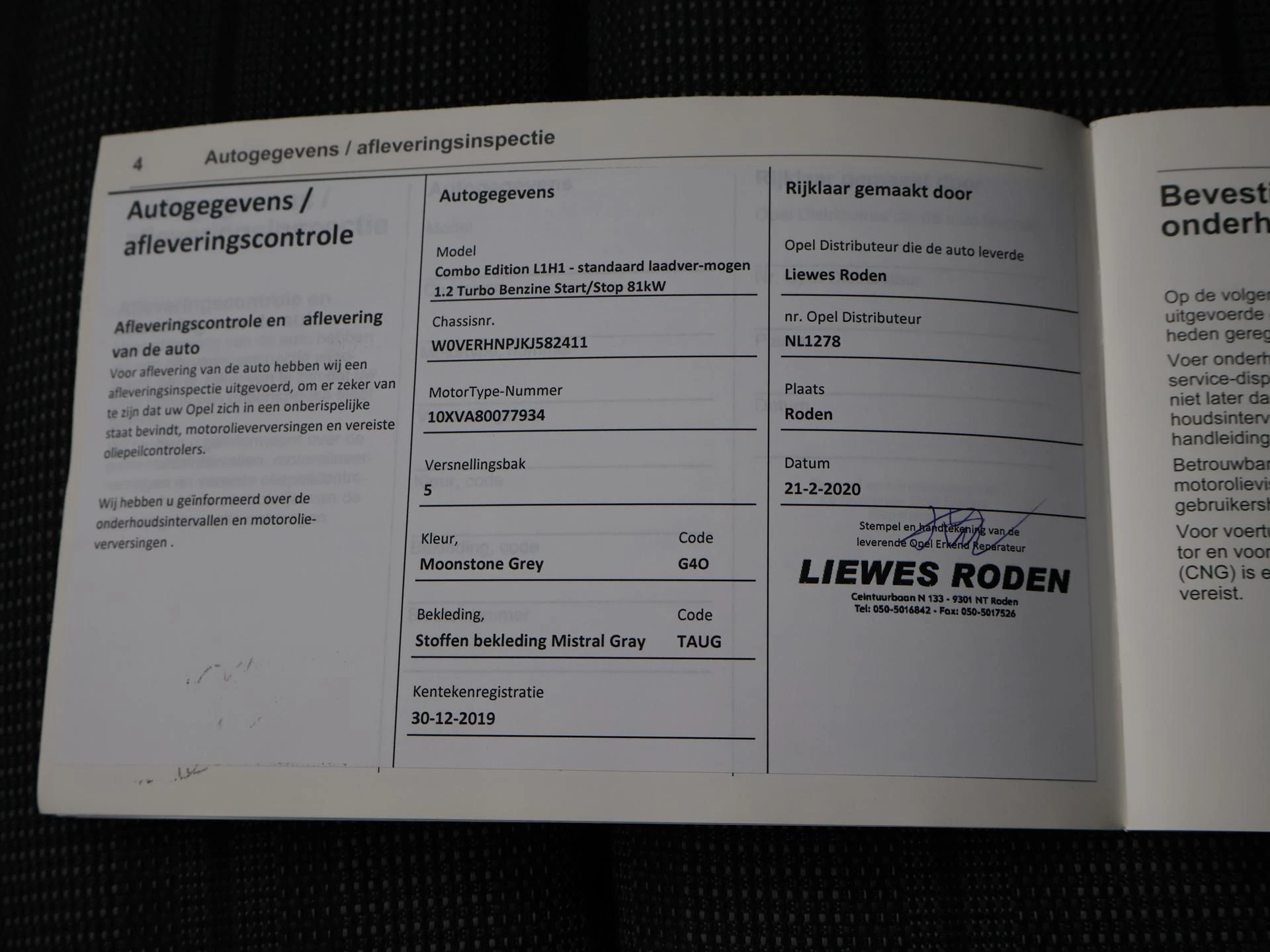 Hoofdafbeelding Opel Combo