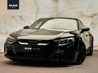 Hoofdafbeelding Audi e-tron GT Audi e-tron GT Quattro, 21", pano, B&O, 4-wielbest., luchtv., matrix-LED, laser, memory, stl.ventilatie, ACC, keyless, privacy