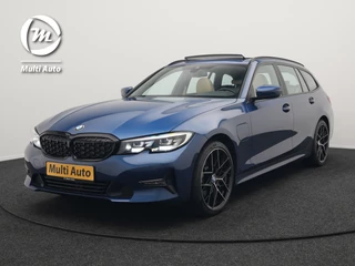BMW 3 Serie Touring 330e Plug in Hybrid 293pk Dealer O.H | PHEV | Trekhaak Afneembaar | Panodak | Camera | 19" L.M |  Apple Carplay | LED | Leder | DAB |