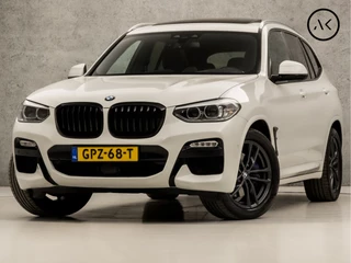 Hoofdafbeelding BMW X3 BMW X3 xDrive30i M Sport High Executive 252Pk Automaat (PANORAMADAK, M PAKKET, GROOT NAVI, SFEERVERLICHTING, DEALER ONDERHOUDEN, VIRTUAL COCKPIT, CAMERA, GETINT GLAS, ADAPTIVE CRUISE, STOELVERWARMING ACHTER, DISPLAY KEY, NIEUWSTAAT