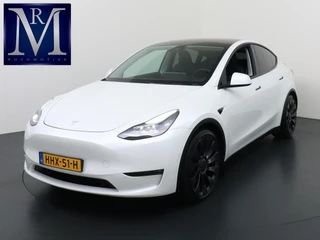 Hoofdafbeelding Tesla Model Y Tesla Model Y Performance AWD 75 kWh AUTOPILOT | LEDER | PANO | TESLA GARANTIE T/M 6-2026