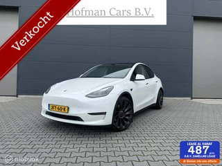 Hoofdafbeelding Tesla Model Y Tesla Model Y Performance Dual Motor AWD 75 kWh 2022 Incl BTW 38.000KM