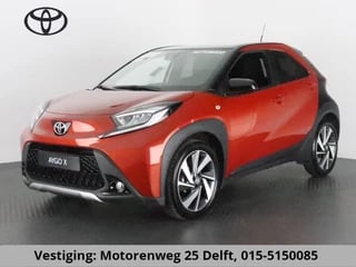 Toyota Aygo X 1.0 VVT-i AUTOMAAT PREMIUM-PACK GARANTIE TOT 2032 LEDER.KEYLESS.