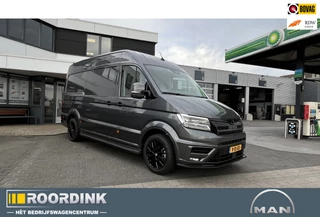 MAN TGE 3.140 Graphite Edition LED koplampen, trekhaak, Navigatie groot scherm, PDC V+A, DAB+, Adaptive cruise, geheel in kleur