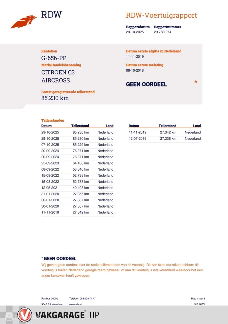 Hoofdafbeelding Citroën C3 Aircross