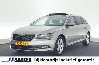 Skoda Superb Combi 1.5 TSI 150pk H6 ACT Ambition Business Trekhaak Panoramadak Stoelverwarming Memory Navigatie