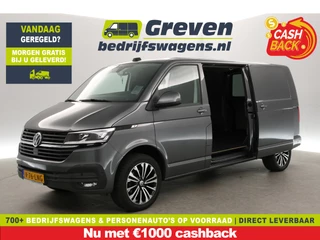 Volkswagen Transporter 2.0 TDI Highline L2H1 | 150PK | Automaat | 2xSchuifdeur | Airco | Camera | Carplay | Cruise | Trekh. | Navi | PDC | 18"LMV |