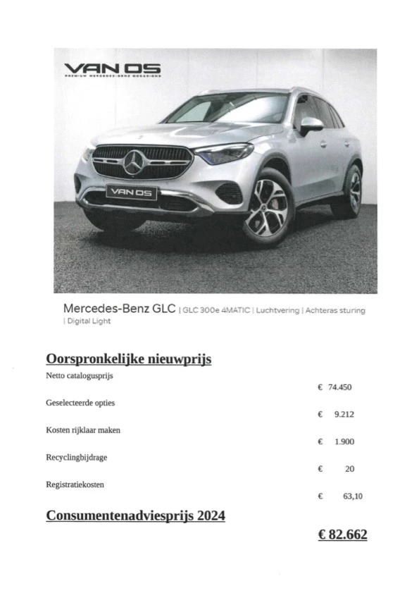 Hoofdafbeelding Mercedes-Benz GLC