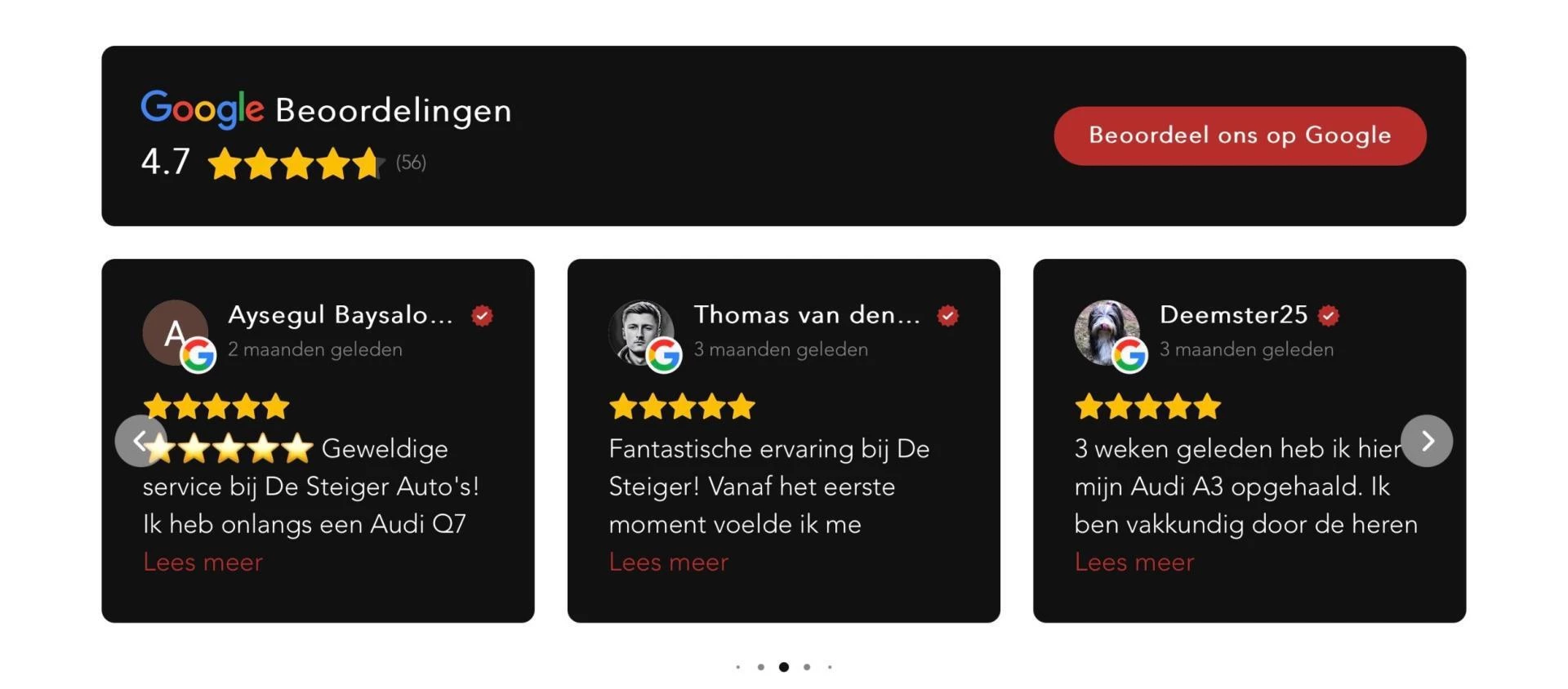 Hoofdafbeelding Audi A7