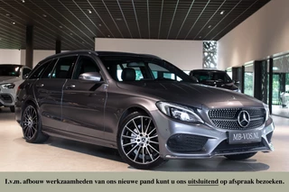 Hoofdafbeelding Mercedes-Benz C-Klasse Mercedes-Benz C-Klasse Estate 180 AMG Sport Edition Leder|Sfeerverlichting|Aut-kofferklep|LED|19"|New Service/APK