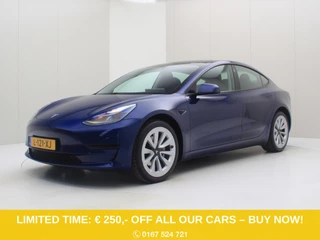 Tesla Model 3 Standard RWD Plus FACELIFT 93% SoH [ LFP ACCU+WARMTEPOMP+AUTOPILOT+60 kWh+PREMIUM AUDIO ]