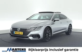 Hoofdafbeelding Volkswagen Arteon Volkswagen Arteon 2.0 TDI 150pk DSG 2x R-Line Camera Keyless Panoramadak Virtual Cockpit Navigatie