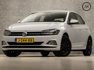 Hoofdafbeelding Volkswagen Polo Volkswagen Polo 1.0 TSI Sportline Automaat (VIRTUAL COCKPIT, APPLE CARPLAY, GROOT NAVI, ADAPTIVE CRUISE, SPORTSTOELEN, PARKEERSENSOREN, ELEK PAKKET, NIEUWSTAAT)