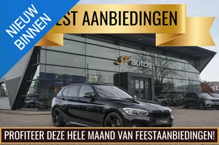 BMW 1-serie 118i M-sport 136pk Schuifdak M140i look Sportinterieur leder NLauto DAB Clima Cruise 18" LMV