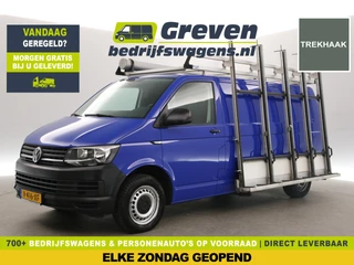 Volkswagen Transporter 2.0 TDI L2H1 140PK Glasauto Glasresteel Trekhaak Airco Cruise Carplay Navigatie Imperiaal