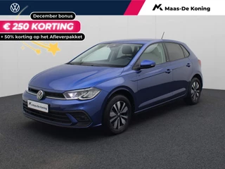 Volkswagen Polo 1.0TSI/95PK Move · App connect · Parkeersensoren + camera · Lane assist · Garantie tot januari 2026