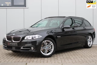 BMW 5-serie Touring 528i Luxury PANO I ACC I MEMORY I ADAPTIVE BI-XENON I 360 CAM I LED I LEDER I