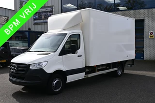 Mercedes-Benz Sprinter 514 CDI Bakwagen met NIEUWE laadklep Airco, MBUX, Geveerde stoel, Stoelverwarming Nieuwe Laadklep 1000kg 180cm Plateau