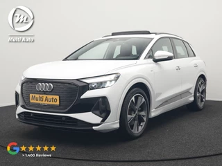 Audi Q4 e-tron 35 2X S Line 55 kWh 170pk Dealer O.H | Panoramadak | Sportstoelen Verwarmd | Black Optic | 20"L.M | Virtual | Lane Assist |