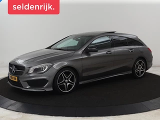 Mercedes-Benz CLA-klasse Shooting Brake 200 AMG Night | Panoramadak | Stoelverwarming |  Bi-Xenon | Half leder | Camera | Navigatie | Cruise control | Airco