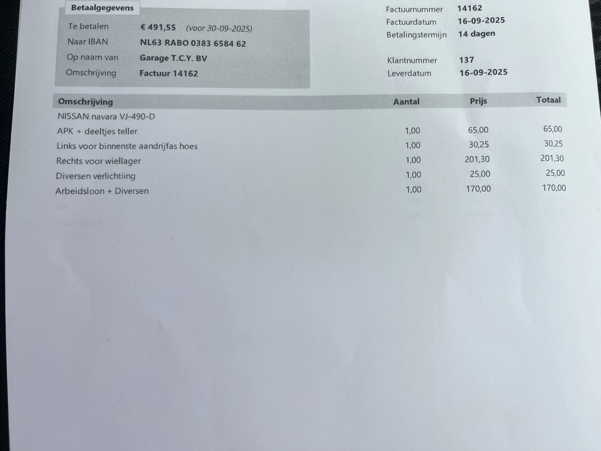 Hoofdafbeelding Nissan Navara