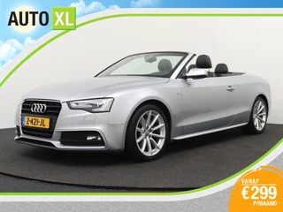 Audi A5 Cabriolet 1.8T 177 PK Aut S-Line Leder/Sportstoel Nek+Stoelverw Camera