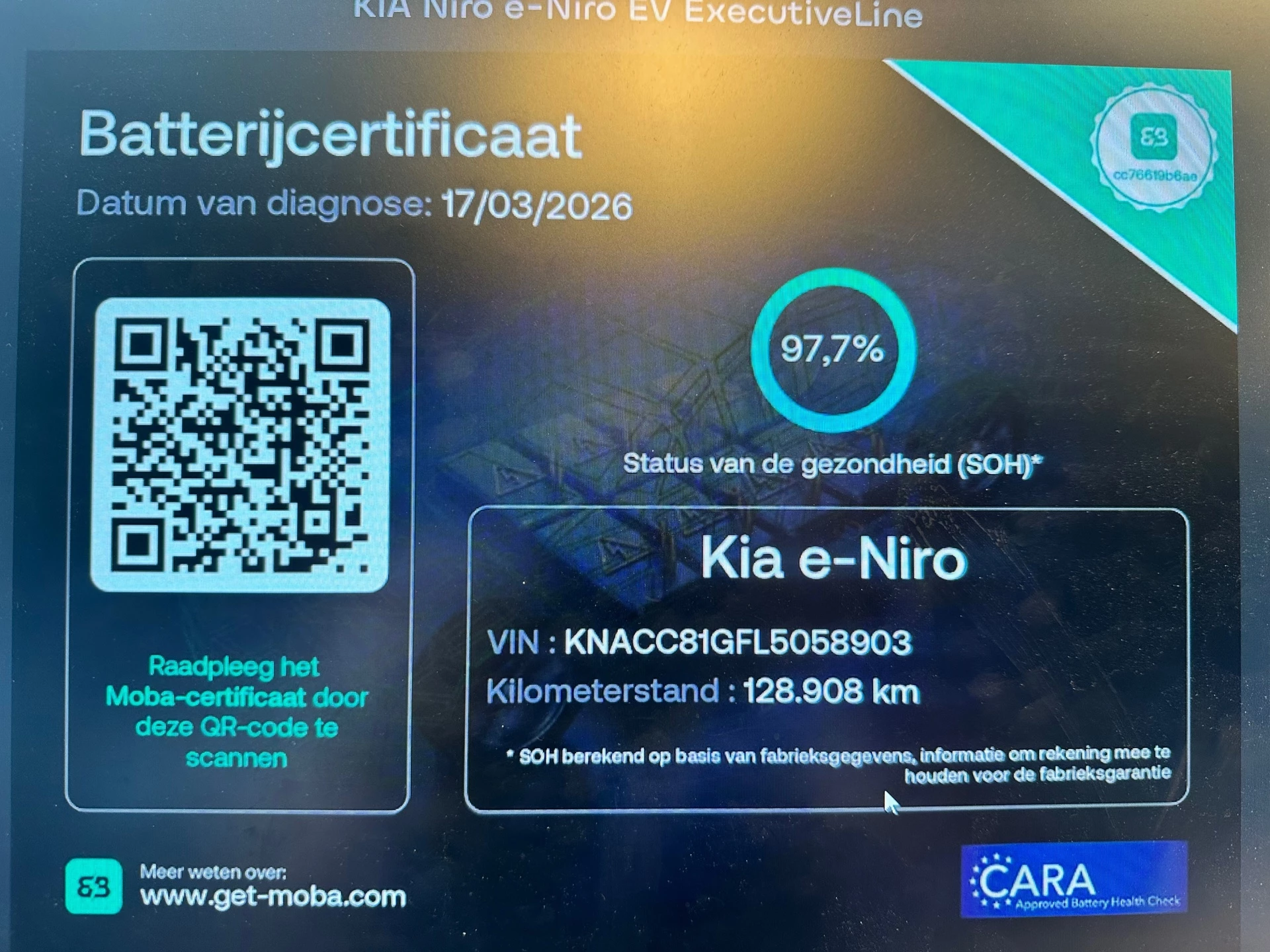 Hoofdafbeelding Kia e-Niro