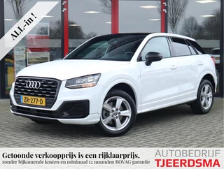 Audi Q2 30 TFSI Sport | Origineel NL | Navigatie | Schuif/ Kantel Panoramadak | Climate Control | Cruise Control | Parkeersensoren | All Season | 17'' Lichtmetalen Velgen | Privacy Glas |