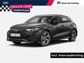 Audi A3 Sportback S edition 30 TFSI 85 kW / 116 PK Sportback 7 versn Audi A3 Sportback S Edition 30 TFSI 116 PK · Assistentiepakket Driving · Assistentiepakket parking · Achteruitrijcamera
