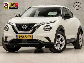 Nissan Juke 1.0 DIG-T Sport (APPLE CARPLAY, CAMERA, ZWART HEMEL, SPORTSTOELEN, LED KOPLAMPEN, ELEK PAKKET, CRUISE, LM VELGEN, NIEUWE APK, NIEUWSTAAT)