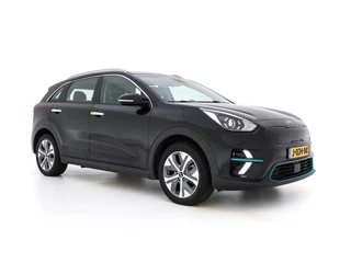Kia e-Niro DynamicLine 64 kWh [ 3-Fase ] {SOH-100%} (INCL-BTW)  Aut. *LEATHER-FABRIC | NAVI-FULLMAP | AMBIENT-LIGHT | DAB+ | ADAPTIVE-CRUISE | CAMERA | HEATED-COMFORTSEATS | KEYLESS | DIGI-COCKPIT | SHIFT-PADDLES | CARPLAY | 17"ALU*