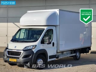 Peugeot Boxer 165PK Laadklep Zijdeur Lat om Lat Bakwagen Meubelbak Koffer Gesloten laadbak Citybox Dhollandia 20m3 Airco