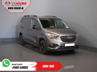 Opel Combo 1.5D 130 pk Aut. L2 BPM VRIJ! Carplay/ Camera/ Cruise/ PDC V+A