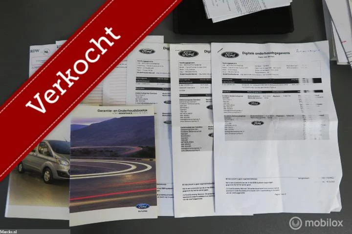 Hoofdafbeelding Ford Transit Custom