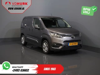 Toyota ProAce City 1.2 Turbo 130 pk Aut. BENZINE 3Pers./ Stoelverw./ Climate/ Keyless/ Carplay/ Cruise/ PDC/ Trekhaak