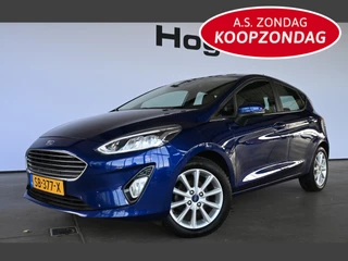 Ford Fiesta 1.0 EcoBoost Titanium Clima Navigatie LED Rijklaarprijs Inruil Mogelijk!