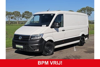 Volkswagen Crafter 35 2.0 TDI L3H2 LED Navi Standkachel Trekhaak PDC Cruise Stoelverwarming Apple Carplay Euro6 140 PK!