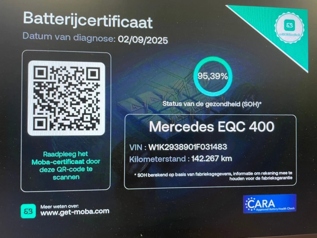 Hoofdafbeelding Mercedes-Benz EQC