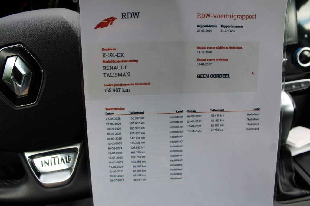 Hoofdafbeelding Renault Talisman