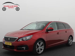 Peugeot 308 SW 1.2 PureTech Blue Lease Premium 131PK / DRIEM VV / PANORAMADAK / COGNAC LEDER / STOELVERW / CLIMA / CARPLAY / DAB+ / NAVI / NL-AUTO