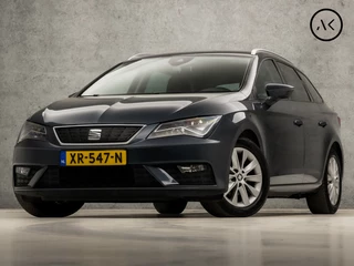 SEAT Leon ST 1.0 TSI Intense Sport Automaat (DIGITAL COCKPIT, APPLE CARPLAY, NAVIGATIE, CLIMATE, CAMERA, GETINT GLAS, SPORTSTOELEN, LED KOPLAMPEN, KEYLESS, PARKEERSENSOREN, TREKHAAK, NIEUWE APK, NIEUWSTAAT)