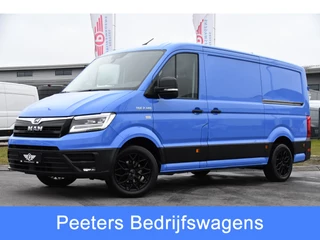 MAN TGE 2.0 L3H2 PB Edition Adaptieve Cruise, Camera, Carplay, LED, 2 x Schuifdeur, Trekhaak, multimedia, 140pk, Automaat, Uniek!