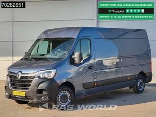 Renault Master 135PK L3H2 LED Trekhaak Airco Cruise Parkeersensoren Euro6 L3 12m3 Airco Trekhaak Cruise control