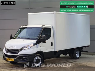 Iveco Daily 35C16 Laadklep Dubbellucht Bakwagen 160PK Airco Euro6 Meubelbak Koffer Airco
