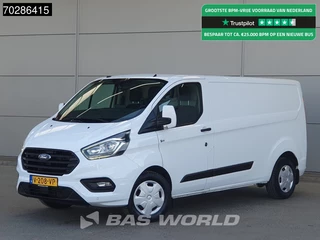Ford Transit Custom  130PK Automaat L2H1 Navi Airco Cruise LED Parkeersensoren Euro6 L2 7m3 Airco Cruise control