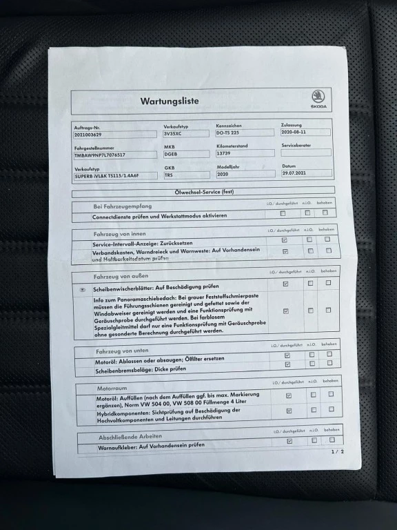 Hoofdafbeelding Škoda Superb