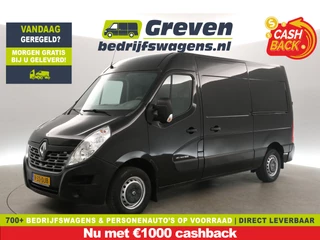 Renault Master T35 2.3 dCi 146PK L2H2 | Airco | 2xSchuifdeur | 3-Zits | Trekh. | Cruise | Camera | Parkeersens.